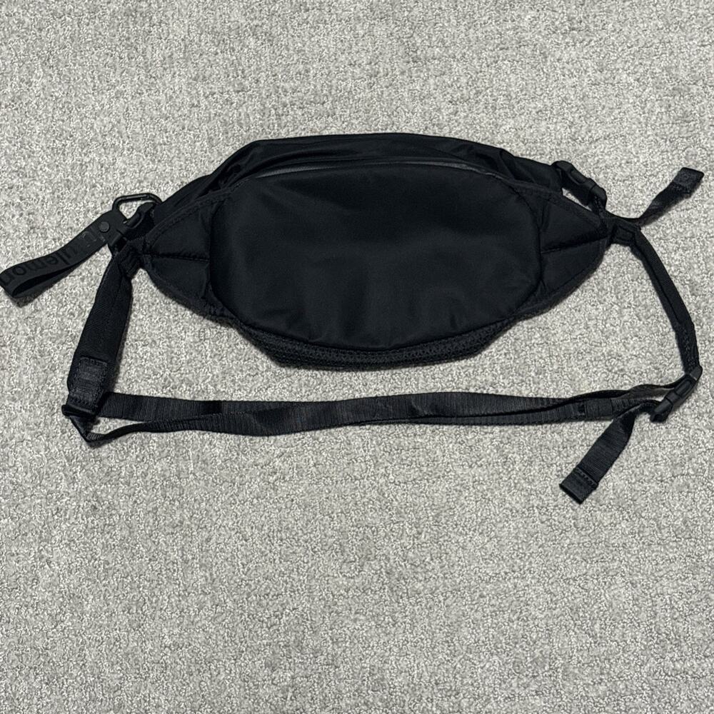 Lululemon All Hours Belt Bag in Black Colorway Hands Free Waist Pack